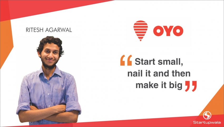 Ritesh Agarwal and CEO of OYO Rooms