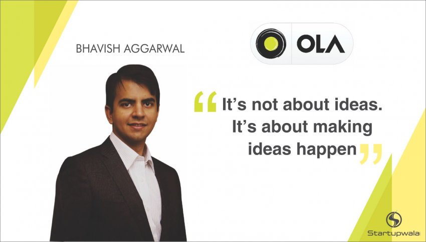 Bhavish Aggarwal , CEO of Ola Cabs