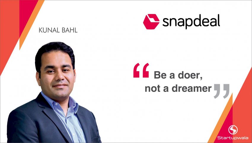 Kunal Bahl, Founder of Snapdeal