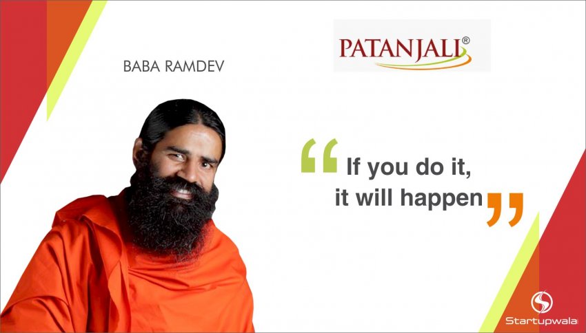 Baba Ramdev, Brand Ambassador of Patanjali