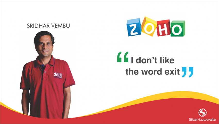 Sridhar Vembu ,CEO of ZohoCorp