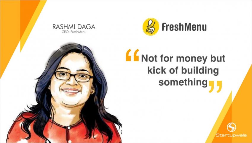 Rashmi Daga,CEO of FreshMenu