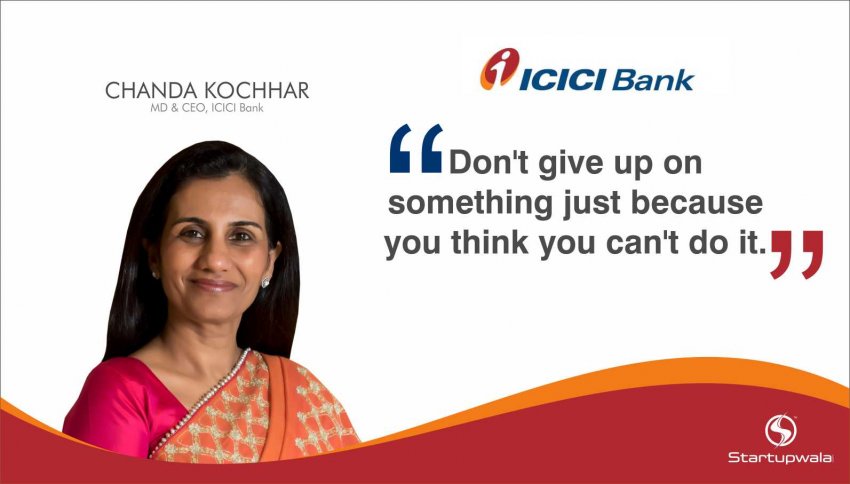 Chanda Kochhar,MD & CEO of ICICI Bank